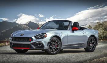 Fiat 124 Spider new options