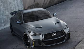 Infiniti Project Black S announced