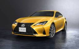 Lexus unveiled the 2019 RC facelift