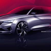 Skoda Vision RS - first design sketches