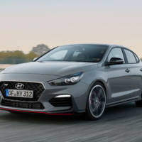 This is the 2019 Hyundai i30 Fastback N - 275 HP and 6.1 seconds for the not to 100 km/h