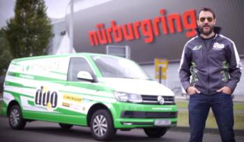 Volkswagen Transporter sets van record time on Nurburgring