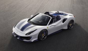 Ferrari 488 Pista Spider introduced