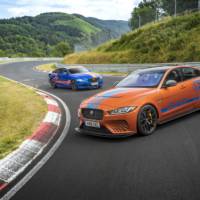 Jaguar XE SV Project 8 with Track Pack available as a taxi ride on Nurburgring