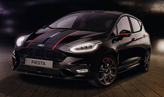 These are the new Fiestas Red and Black Editions
