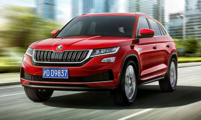 This is the new Skoda Kodiaq GT - only for China