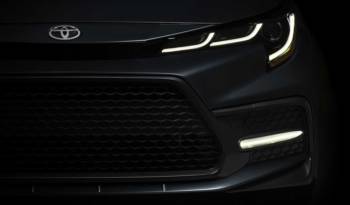 2019 Toyota Corolla Sedan - new teaser picture