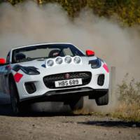 Jaguar F-Type rally cars celebrate 70 years of sport heritage