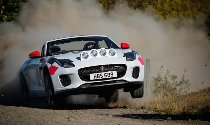 Jaguar F-Type rally cars celebrate 70 years of sport heritage