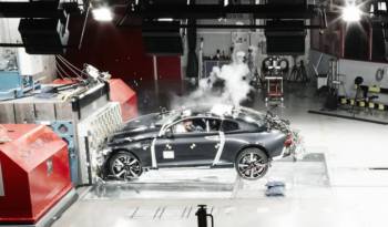 Polestar crash-tests its carbon fibre structure