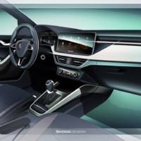 Skoda Scala interior images released