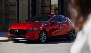 The new generation Mazda 3 revealed in Los Angeles