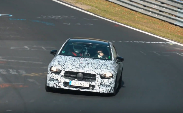 Video - Mercedes-AMG CLA 35 spied on track
