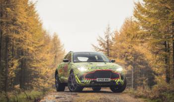 Aston Martin DBX begins testing