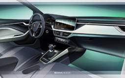 Skoda Scala interior images released