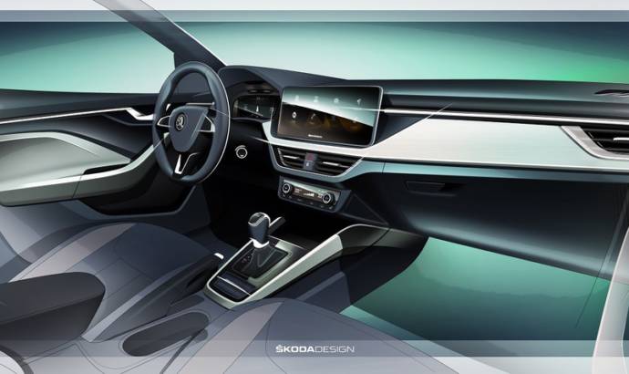 Skoda Scala interior images released