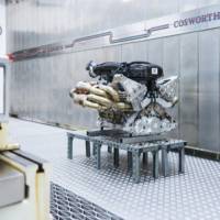 Aston Martin Valkyrie V12 engine detailed