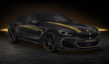 BMW 8 Series Coupe was modified by Manhart