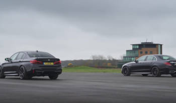 VIDEO: BMW M5 Competition face to face with Mercedes-AMG E63 S