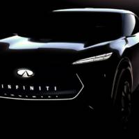 First teaser with a new crossover concept from Infiniti