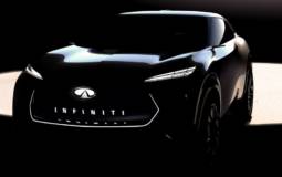 First teaser with a new crossover concept from Infiniti