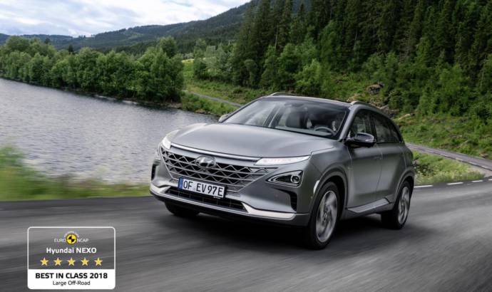 Hyundai Nexo, one of the safest cars tested by EuroNCAP in 2018