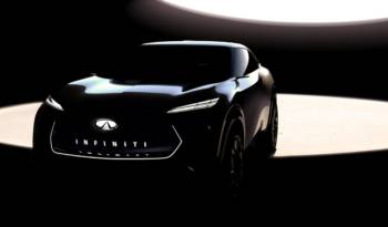Infiniti to reveal new electric crossover at NAIAS