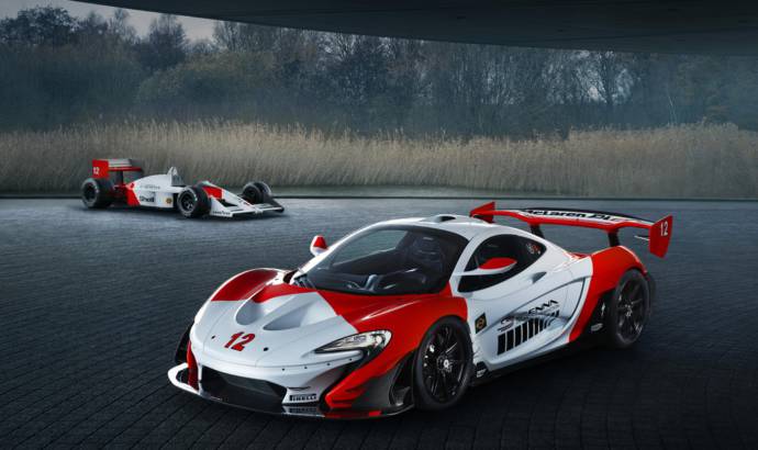 McLaren P1 GTR dedicated to Ayrton Senna championship