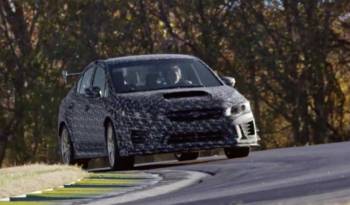 Subaru WRX STI S209 - first teaser video