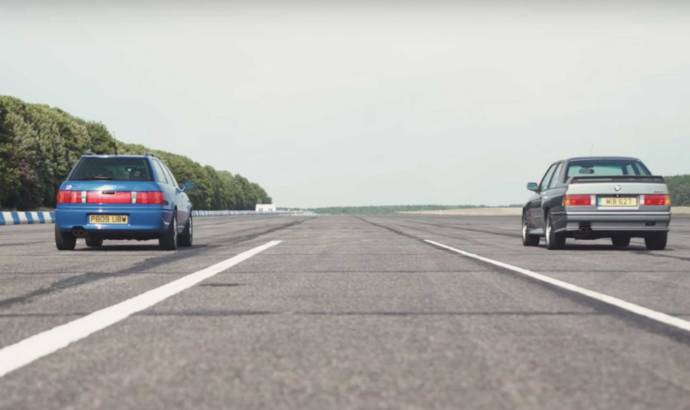 That 90s again: BMW E30 M3 face to face with Audi RS2