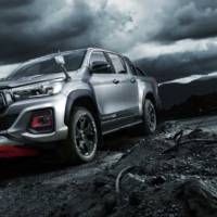 This is the all-new Toyota Hilux Black Rally edition