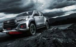 This is the all-new Toyota Hilux Black Rally edition