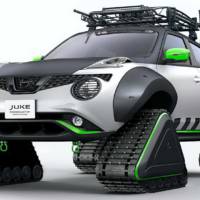 Watch this Nissan Juke transformed into a snowmobile will hit the 2019 Tokyo Auto Show