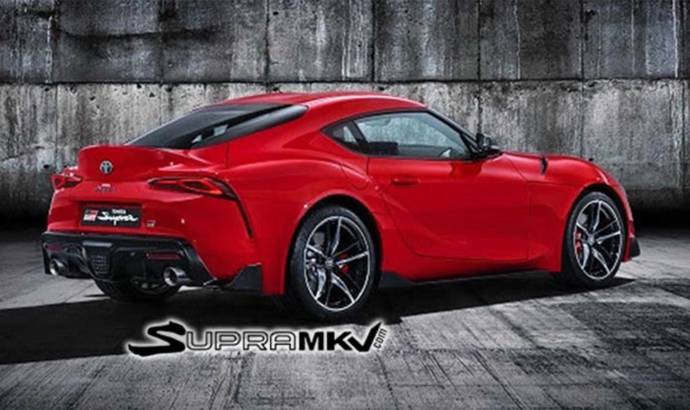 2019 Toyota Supra - leaked pictures