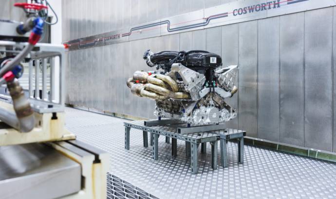 Aston Martin Valkyrie V12 engine detailed