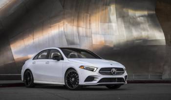 2019 Mercedes A-Class Sedan US pricing announced