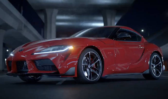 2019 Toyota Supra leaked video