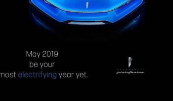A new teaser with the Pininfarina Battista, the 1.900 bhp electric hypercar