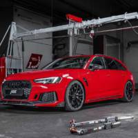 ABT developed a performance pack for Audi RS4 Avant