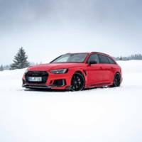 ABT developed a performance pack for Audi RS4 Avant