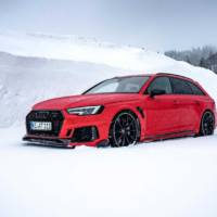 ABT developed a performance pack for Audi RS4 Avant