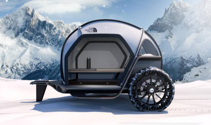 BMW Designworks and North Face introduce the new Futurelight Camper