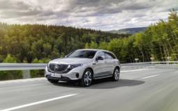 Mercedes-Benz EQC made US debut at CES Las Vegas