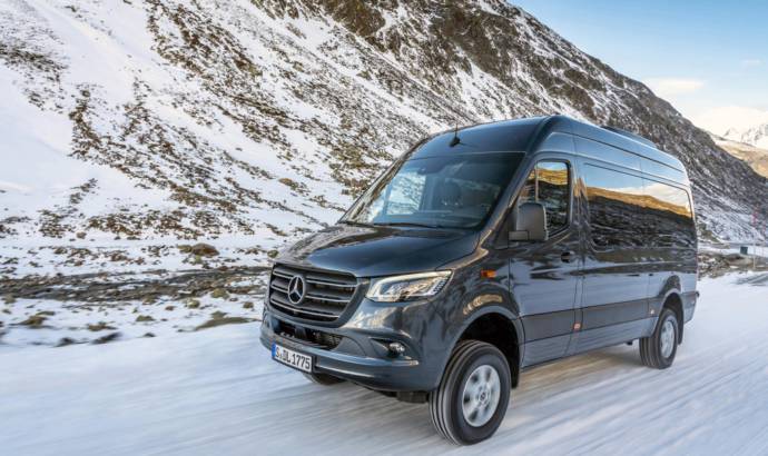 Mercedes-Benz Sprinter AWD UK pricing announced