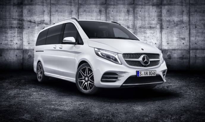 Mercedes-Benz V-Class facelift unveiled