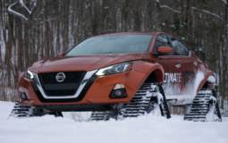 Nissan Altima -TE AWD receives some cool tracks
