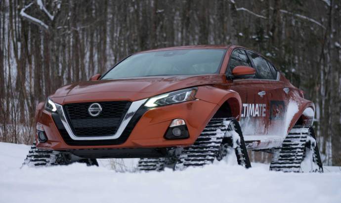 Nissan Altima -TE AWD receives some cool tracks