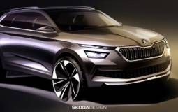Skoda Kamiq first sketches unveiled
