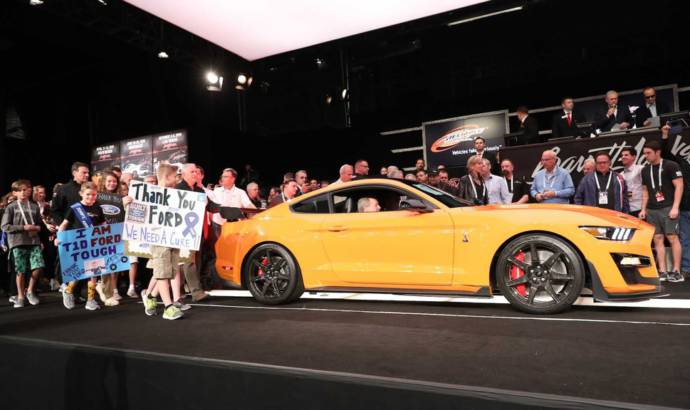 The first 2020 Ford Mustang Shelby GT500 was sold for 1.1 million USD