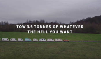 The new Ford Ranger is a heavy-duty machine. In this video it pulls 20 caravans